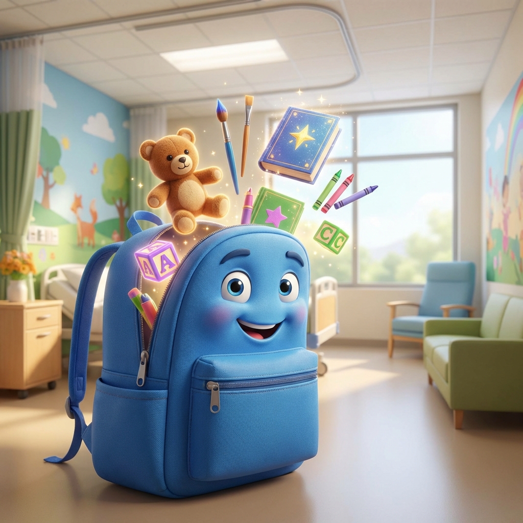the blue bag